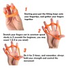 3 Pieces Finger Trainer - Finger Expander for Rehabilitation, Muscle