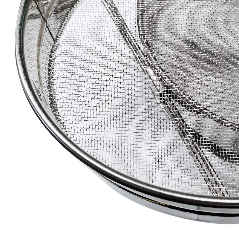Moduoduo Honey Strainer Stainless Steel Double Sieve Bee Keeping Equipment