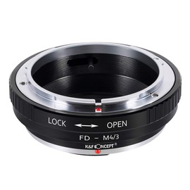 K&F Concept FD-M4/3 Lens Adapter Canon Adapter Ring for Canon FD FL Lens