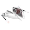 Pair Front Turn Signal Light Plastic 204360F Fit for Piaggio
