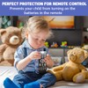 XUZOPIM 50 x Remote Control Protective Case, Transparent Universal Case