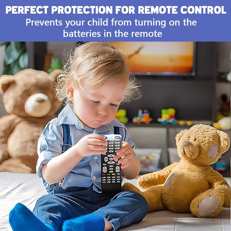 XUZOPIM 50 x Remote Control Protective Case, Transparent Universal Case