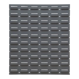 Durham LPW-17.25X20-95 Louvered Panel, Wall,17 1/4" x 20", Gray, 2" Height, 18" Width, 20" Length