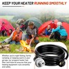 F273699 Propane Fuel Filter with 12FT Hose, for Buddy Series