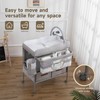 Baby Changing Table, Versatile Portable Folding Changing Table, Waterproof Diaper