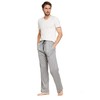 CYZ Comfortable Jersey Cotton Knit Pajama Lounge Sleep Pants -Melange