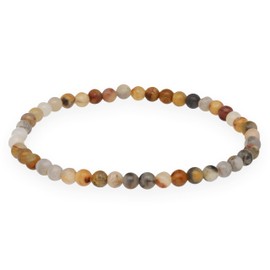 Lebensquelle Plus Mini Ball Bracelet, 4 mm, High-Quality Gemstone Bracelet, Gemstone
