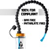 Giraffe Bottle Tower XL Hands Free Drinking System, Clear Tritan
