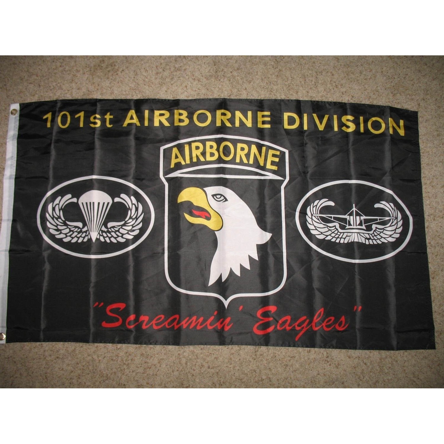 101st Airborne Division Screamin’ Eagles Lanyard - Military Service Pride Lanyard With Buckle