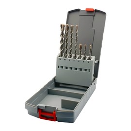 NORTOOLS Drill Sets 7 Pieces Rotary Hammer SDS Plus Drill Bit Carbide Tip with Cross Head PGM Mark Power Tools