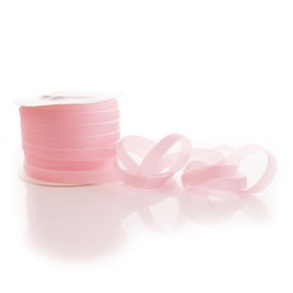 3/8" Narrow Velvet Ribbon Pearl Pink 5 Yards HairBow Center LLC