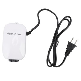 Fish Tank Oxygen Pump Ultra Quiet Powerful Dual Outlet Aquarium Air Pump   3W