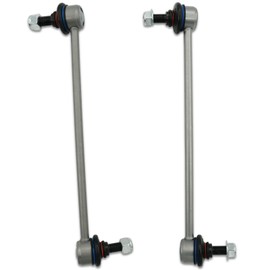 Torquizo Zinc-Nickel Alloy Front Stabilizer Sway Bar End Link compatible with Chevy Equinox Captiva Sport GMC Terrain Pontiac Torrent Saturn Vue Suzuki XL-7 2008-2017 -Replaces K750188 K750189