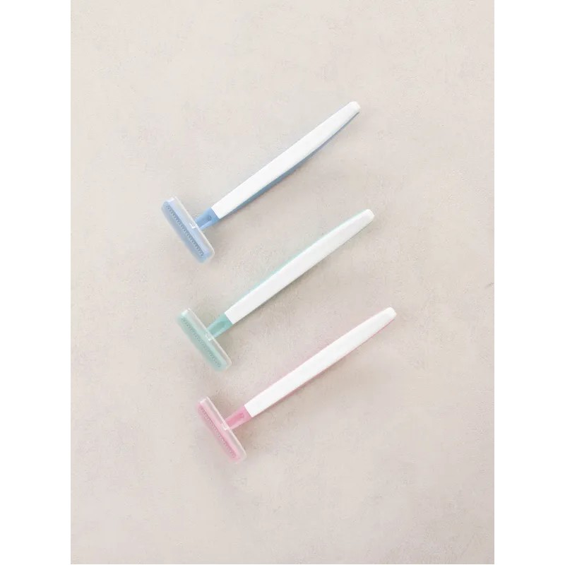 DAISO Kaijirushi Women's CAN Body Razor 3-Pack