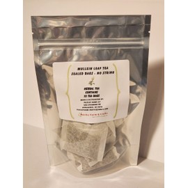 Mullein Leaf Tea Bags - All Natural Wildcrafted (30)