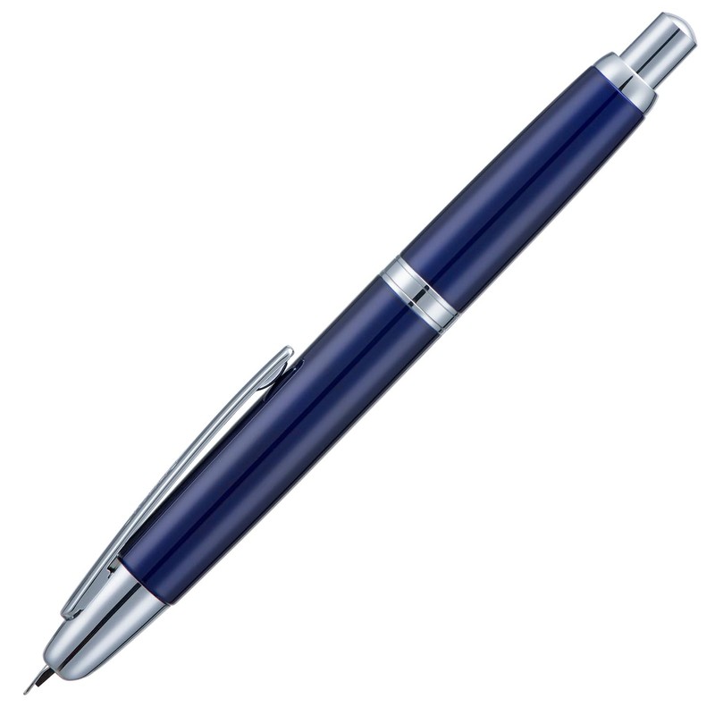 Wikult Jinhao 10 Press Fountain Pen with Box, Dark Blue