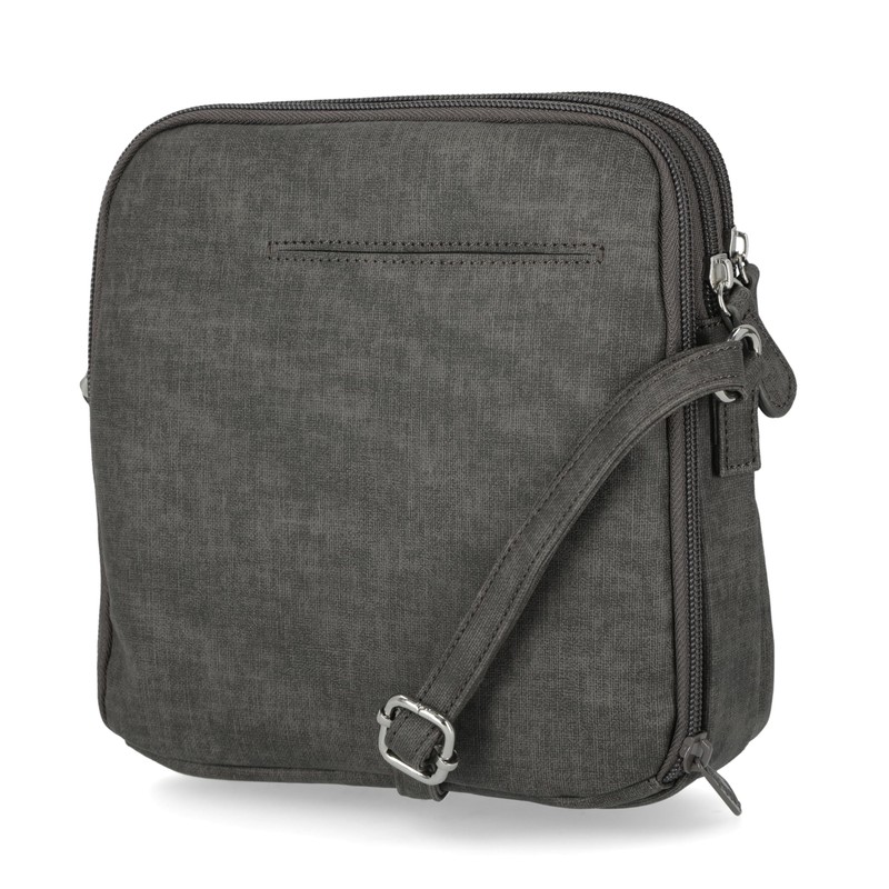 MultiSac Women's North South Mini Zip Around Crossbody Bag, Heirloom