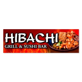 Hibachi Vinyl Banner Standard - 30x96