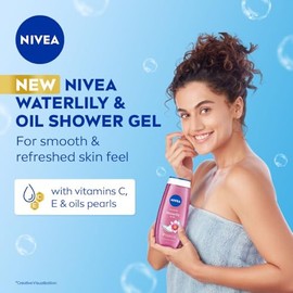 Nivea Bath Care Shower Water Lily Oil, 250ml