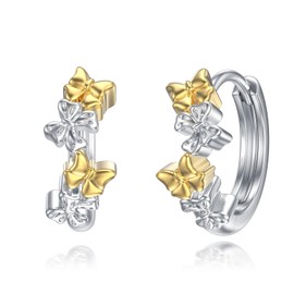 Small 925 Silver Hoop Earrings, Tree of Life/Turtles/Dog/Cats, Mini Hoop Earrings, Jewellery, Gift, Sterling Silver, No Gemstone