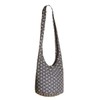 PANASIAM 'Geometrix' 2 Sizes Double Fabric Family Business Shoulder Bag,