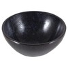 Harmonize Black Obsidian Natural Stone Spiritual Healing Energy Hand Carved