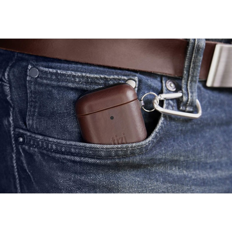 Smart Airpods Cases, Dark coffee