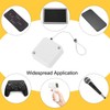 sourcing map 3.3 ft Retractable Cable Lock with Latch Remote