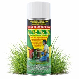 Mo Deck Lawn Mower Nonstick Spray – A Pressurized Can, That Deters Grasses & Clipping Buildup, Reduces Clumping Protects Mower Deck from Any Breakdown, Easy Metal-Safe Spray-On by Flyleaf PRO (11 oz.)