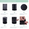 seinlife 360 Rotating Makeup Organizer,DIY Adjustable Spinning Holder,Foldable Cosmetic Storage