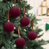 15 Bolas de Navidad de Terciopelo Adornos de Bolas de