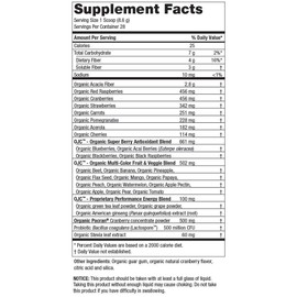 Certified Organic Juice Cleanse - OJC Plus - Cranberry Cleanse,8.49OZ/240.8g