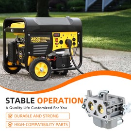 GoaMotors 0E9383F Carburetor Fit for Generac 0058020 0058021 0058022 Xg10000e Generator Replaces GTH530 9383F