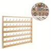 54 Spools Wooden Thread Rack & Wall Organizer for Sewing