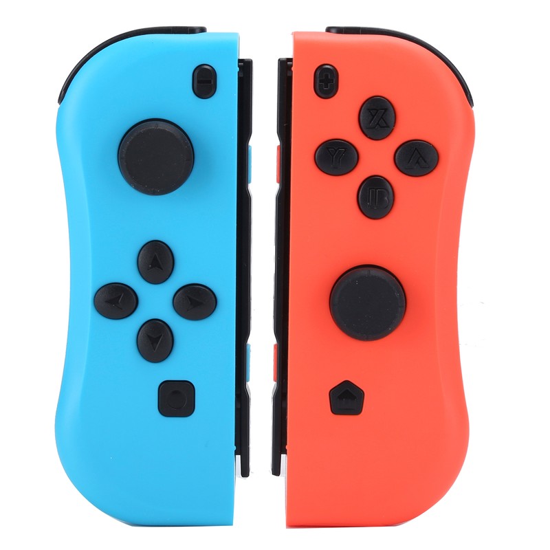 For Joycon Game Console Wireless Bluetooth Gamepad Right Left(rouge Bleu