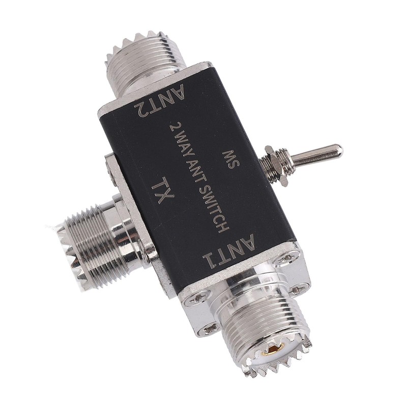 Antenna Switch DC-500MHz 2 Way Antennae Splitter for Ham Radio