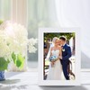 PECULA 2 Pack 4x6 Picture Frame, White Picture Frame for