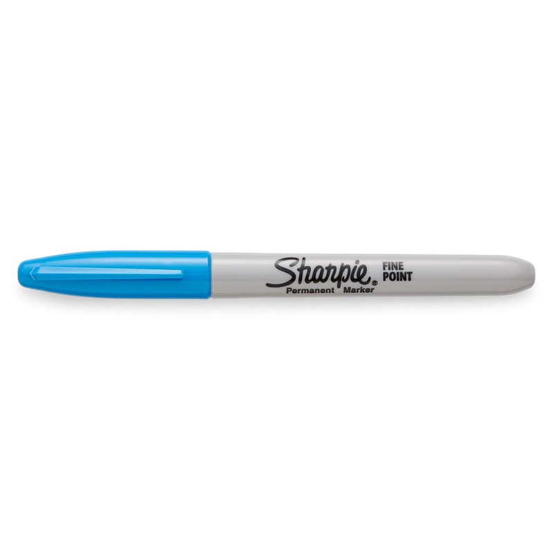 Sharpie Permanent Markers | Fine Point | Brilliant Blue |