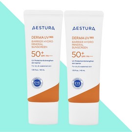 estra Aestura Sun Cream DermaUV365 Inorganic Sunscreen SPF50 40mlX2 / 에스트라 선크림 더마UV365 무기자차 SPF50 40mlX2개