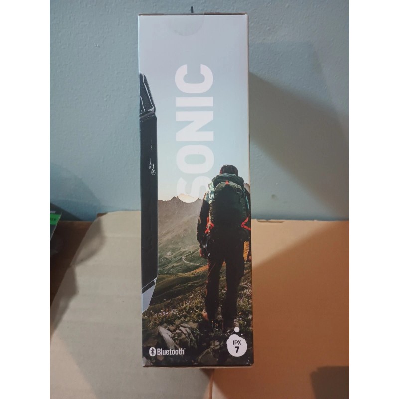 iJoy Sonic speaker w/Ultrasonic Mosquito Repellent -Black Bluetooth/ waterproof