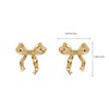 ALRNBY Pearl Earrings for Women Dainty Hoop Dngle Earrings Gold