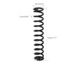 TOP-VIGOR 10Pcs Compression Spring, 1.2mm Wire Dia, 9mm OD, 45mm
