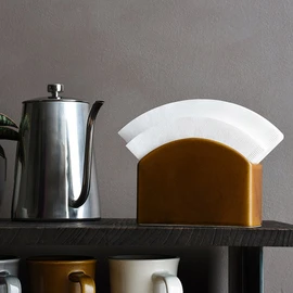 KINTO (キントー) SCS Paper Filter Stand Brown, Coffee Hand Drip, Dishwasher Compatible 27671