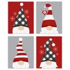Big Dot of Happiness Christmas Gnomes - Unframed Holiday Linen