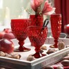 Villeroy & Boch Boston coloured Wasserglas Red, Kristallglas, 144mm