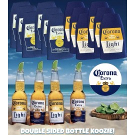Corona Extra New KOOZIE Corona Extra Light Lot of 12 Beer Bottle Cooler Huggie Bar Party 13B