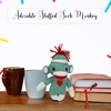 Made By Aliens Adorable Sock Monkey 6 Inches, The Original