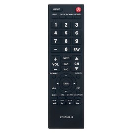 CT-RC1US-18 Replaced Remote fit for Toshiba TV 32L220U19 32L310U18 49L510U18 55L510U18