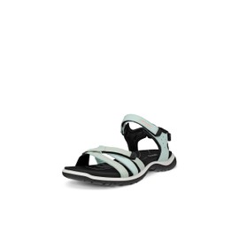 ECCO Women's Offroad Roam Sport Sandal, Emerald/Dusty Peach/Nubuck, 7-7.5