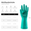 ThxToms Chemical protection gloves against oils, acids and solvents, abrasion-resistant,